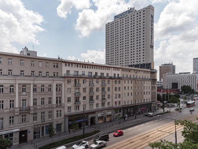 Jerozolimskie Apartments วอร์ซอ ภายนอก รูปภาพ